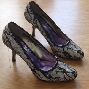 Roberto Vianni Lace Heels | Size EU 39M